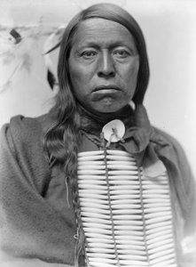 Sioux şefi Uçan Şahin, c.1900 by Gertrude Käsebier