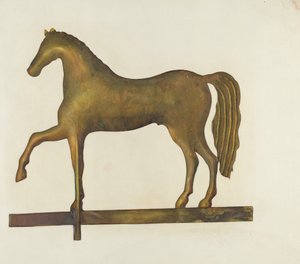 Rüzgar Gülü Atı, c. 1940. by Gertrude Koch