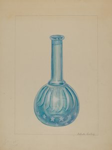 Berber Dükkanı Şişe, c. 1936. by Gertrude Lemberg