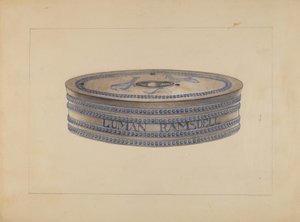 Inkwell, c. 1936. by Gertrude Lemberg
