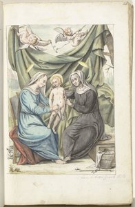 Çocuk ve Aziz Anna ile Madonna