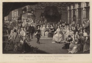 Kral II. Charles ve Elizabeth, Prenses Palatine by Gheerart Janssen