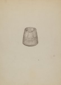 Inkwell, c. 1938. by Giacinto Capelli