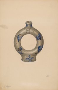 Yüzük Şişe, c. 1940. by Giacinto Capelli