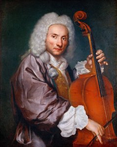 Barok: Ceruti par Bir Çellist Portresi, Giacomo Antonio (1698-1767), c. 1745. Tuval üzerine yağlı boya, 92x74. Sanat Tarihi Müzesi, Viyana