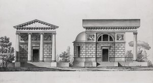 Tutomlin Ailesi için Kilise Tasarımı by Giacomo Antonio Domenico Quarenghi