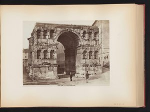Boog van Janus te Roma, İtalya Roma. Janus'un dört yüzlü yayı (nesne üzerindeki başlık)