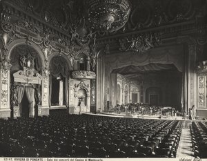 Konser Salonu, Montecarlo Casino, Monako