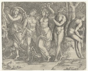 Bacchus ve bacchantes ve tef ile orta yol