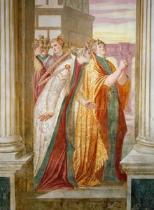 Sophonisba gözyaşları içinde by Giambattista Zelotti
