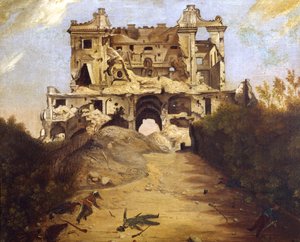 Dört Rüzgar Evi, 1849 dolayları (tuval üzerine yağlı boya) by Giambattista Bassi