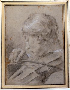Kemancı. G.P. Piazzetta (1683-1754). Milano, Brera by Giambattista Piazzetta