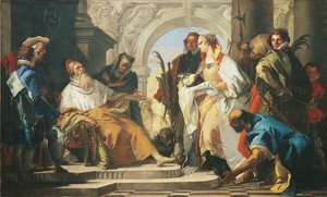 Crotta Ailesinin Koruyucu Azizleri by Giambattista Tiepolo
