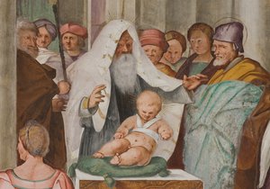 Orta Nef, Beşinci Kuzey Açıklığı, Tapınağa Sunum, Gian Francesco Bembo