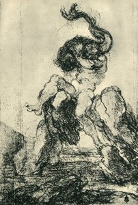 Yunuslu Deniz Tanrısı, 1652-1653, 1943. by Gian Lorenzo Bernini