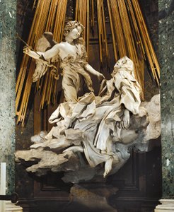 İtalya, Roma, Santa Maria della Vittoria Kilisesi, Avila Aziz Teresa