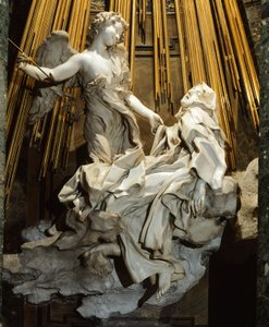 İtalya, Roma, Santa Maria della Vittoria Kilisesi, Avila Aziz Teresa