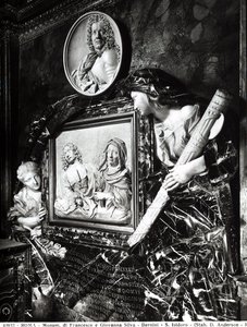 Francesco ve Giovanni Silva Anıtı, Gianlorenzo Bernini tarafından, 1663 by Gian Lorenzo Bernini