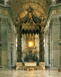 Aziz Petrus Kanopisi (Baldacchino) by Gian Lorenzo Bernini