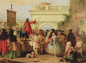Şarlatan by Giovanni Domenico Tiepolo