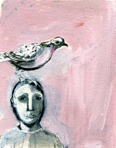 Ana Sayfa, 2017, (kağıt üzeri yağlı boya) by Gigi Sudbury