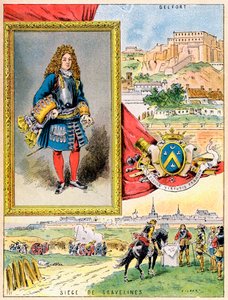 Sebastien le Prestre de Vauban, Fransız askeri mühendis, 1898