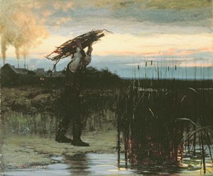 Alacakaranlıkta Sopa taşıyan adam, 1879