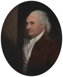 Albay Isaac Barre by Gilbert Stuart
