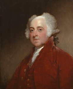 John Adams, c. 1821. by Gilbert Stuart