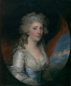 Bayan Joseph Anthony Jr. Henrietta Hillegas, yak. 1795-98. by Gilbert Stuart