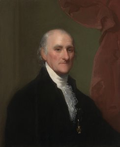 Samuel Miles, c.1800 (ahşap panel üzerine yağlı boya) by Gilbert Stuart