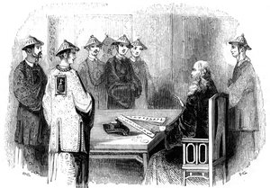 Konfüçyüs ve öğrencileri, MÖ 5. yy, 1847
