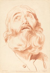 Bir Adamın Başı by Gilles Demarteau, the Elder after Edme Bouchardon