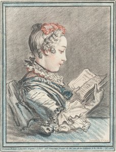 "Héloise ve Abélard" Okuyan Genç Kız