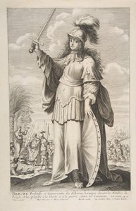 Deborah, 1647. Yaratıcılar: Gilles Rousselet, Abraham Bosse.