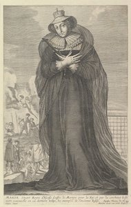 Marie Stuart, 1647. Yaratıcılar: Gilles Rousselet, Abraham Bosse.