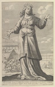 Monime, 1647. Yaratıcılar: Gilles Rousselet, Abraham Bosse.