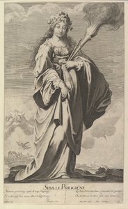 Frig Sibyl, yak. 1635. Yaratıcılar: Gilles Rousselet, Abraham Bosse.