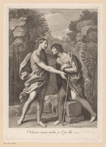 Mesih ve Vaftizci Yahya by Gilles Rousselet