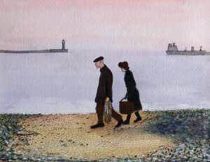 Akşam Gelgiti, Cornwall, 1982 by Gillian Lawson