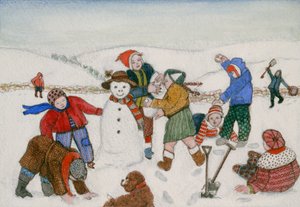 Karda oynamak by Gillian Lawson