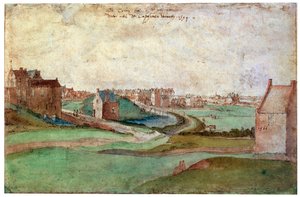 Anvers yakınlarındaki manzara, 1566.