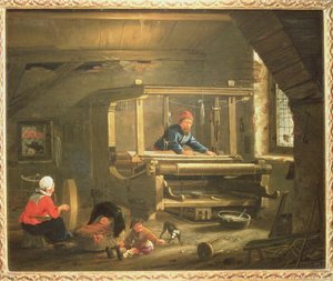 Bir Dokumacının Atölyesi by Gillis Rombouts
