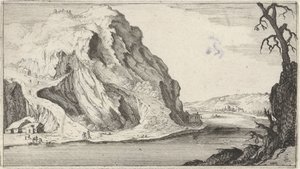 dağlarda nehir On iki manzara (dizi başlığı) by Gillis van Scheyndel (I)