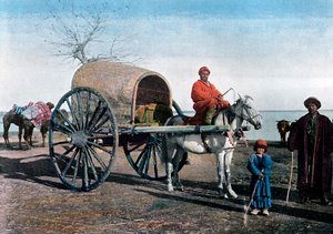 Buhara vagonu, Özbekistan, c1890