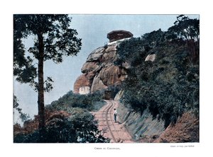 Corcovado Rack Demiryolu, Rio de Janeiro, Brezilya, 19. yüzyıl by Gillot