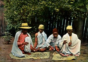 Hova sarrafları, Madagaskar, 19. yüzyıl sonu. by Gillot