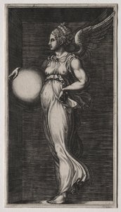 Bir Küre Tutan Alegorik Figür, 1560