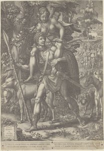 Alegoriler op de Jacht avcılık alegorisi by Giorgio Ghisi