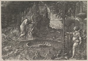 Hayat Alegorisi, 1561. by Giorgio Ghisi